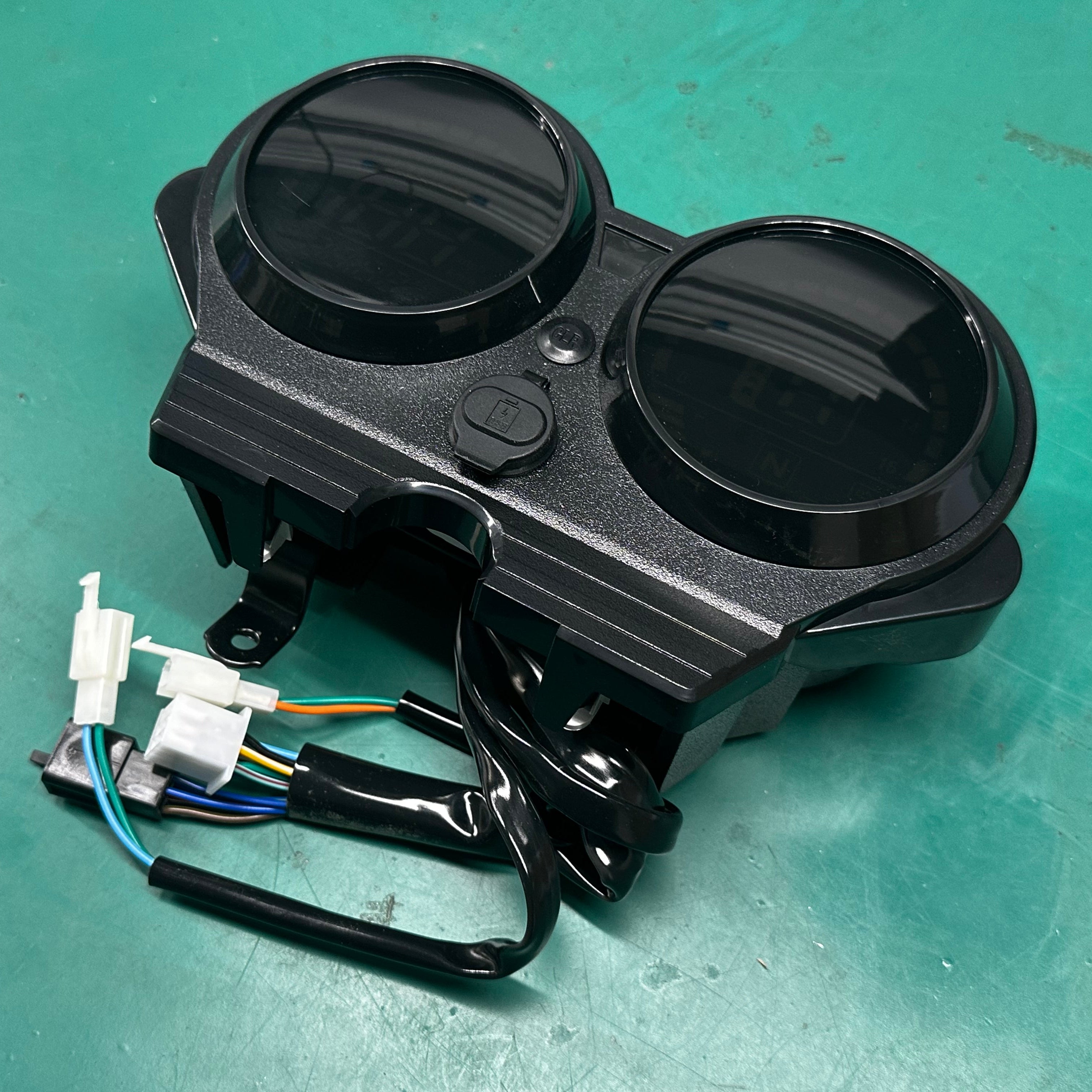 Painel digital para moto, velocímetro, tacômetro para (Honda CG 125 deluxe, Honda CG 125 DLX, Italika Forza 150 FT150 Gts, Haojue Xpress 125, MOTOTAXI 150, Land Roys RICO LR 150-28, Zongshen ZS-150, Zongshen Chambera 150, Zongshen RX150, Haojin 200)
