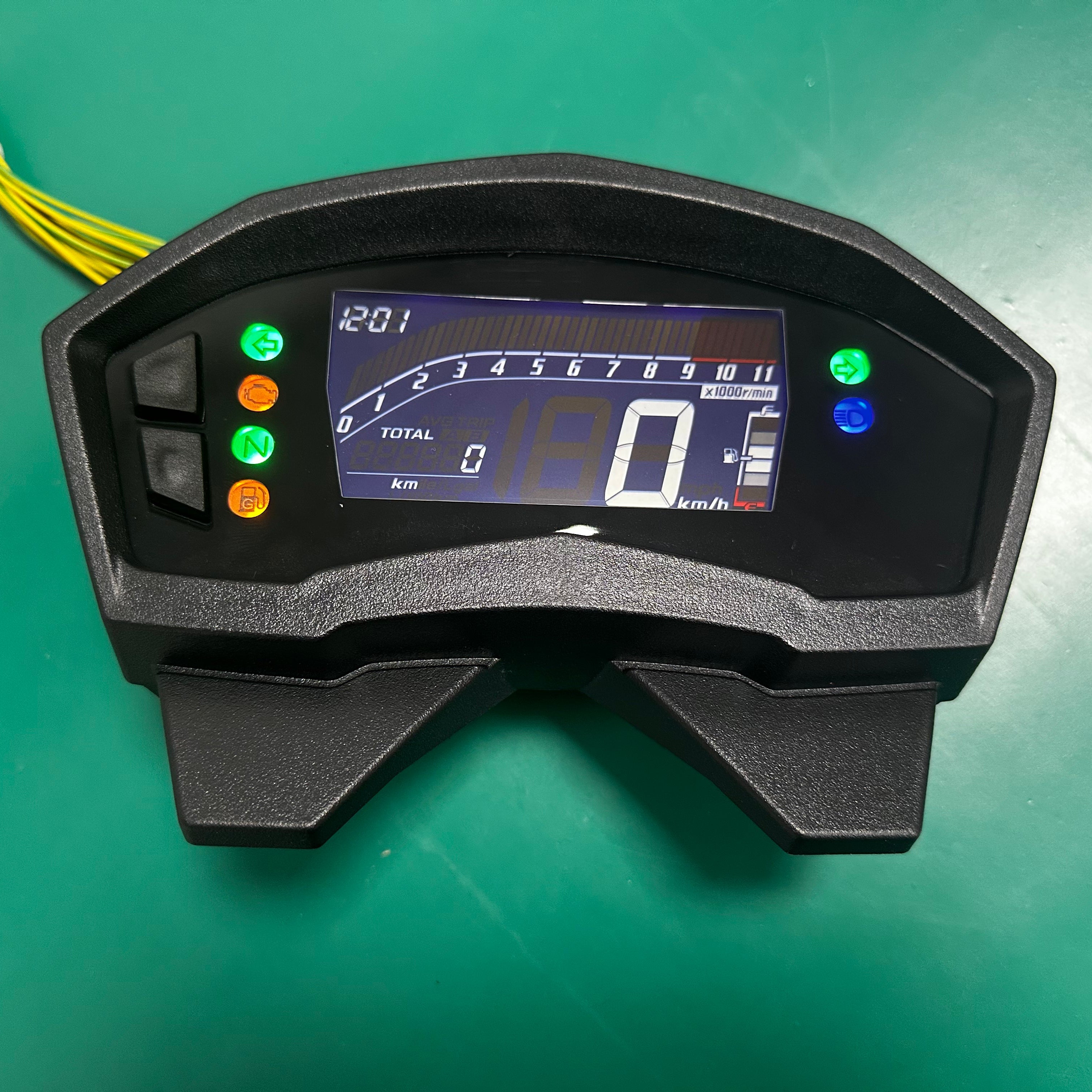 Painel digital para moto velocímetro tacômetro para (Honda Cb 250F Twister S/Abs (2016 2017 2018))