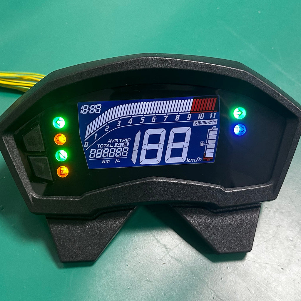 Painel digital para moto velocímetro tacômetro para (Honda Cb 250F Twister S/Abs (2016 2017 2018))