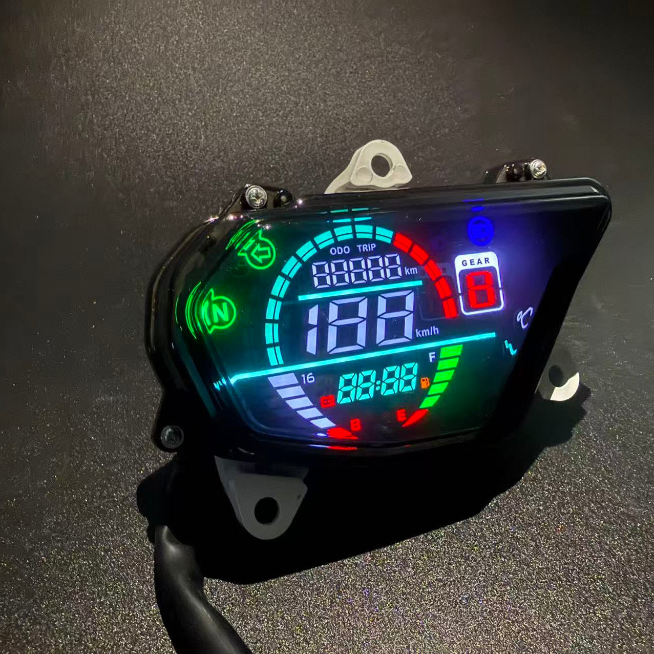 Painel digital para moto velocímetro tacômetro para (Honda POP110i)