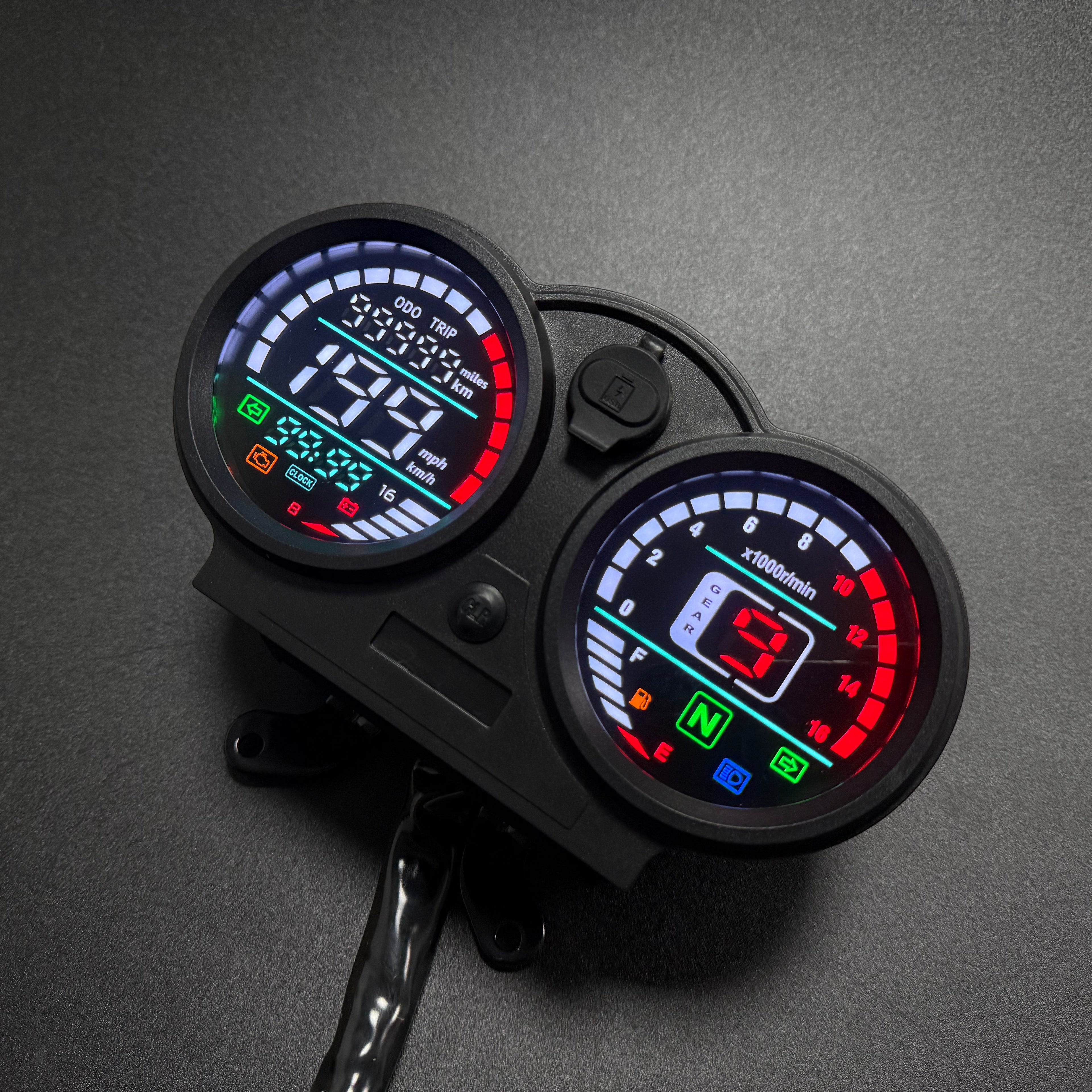 Painel digital para moto velocímetro tacômetro (Bera sbr150)