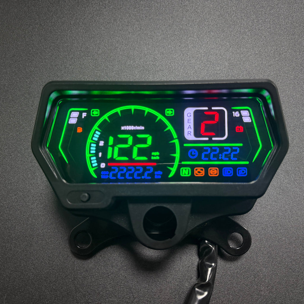 Painel digital para moto velocímetro tacômetro para (CG125 (Honda CG125, Honda TMX125, RUSI Macho Tc 125/150, Skygo 125), HONDA TMX ALPHA 125, escuda EM 200, AVA150, Bera SBR150)