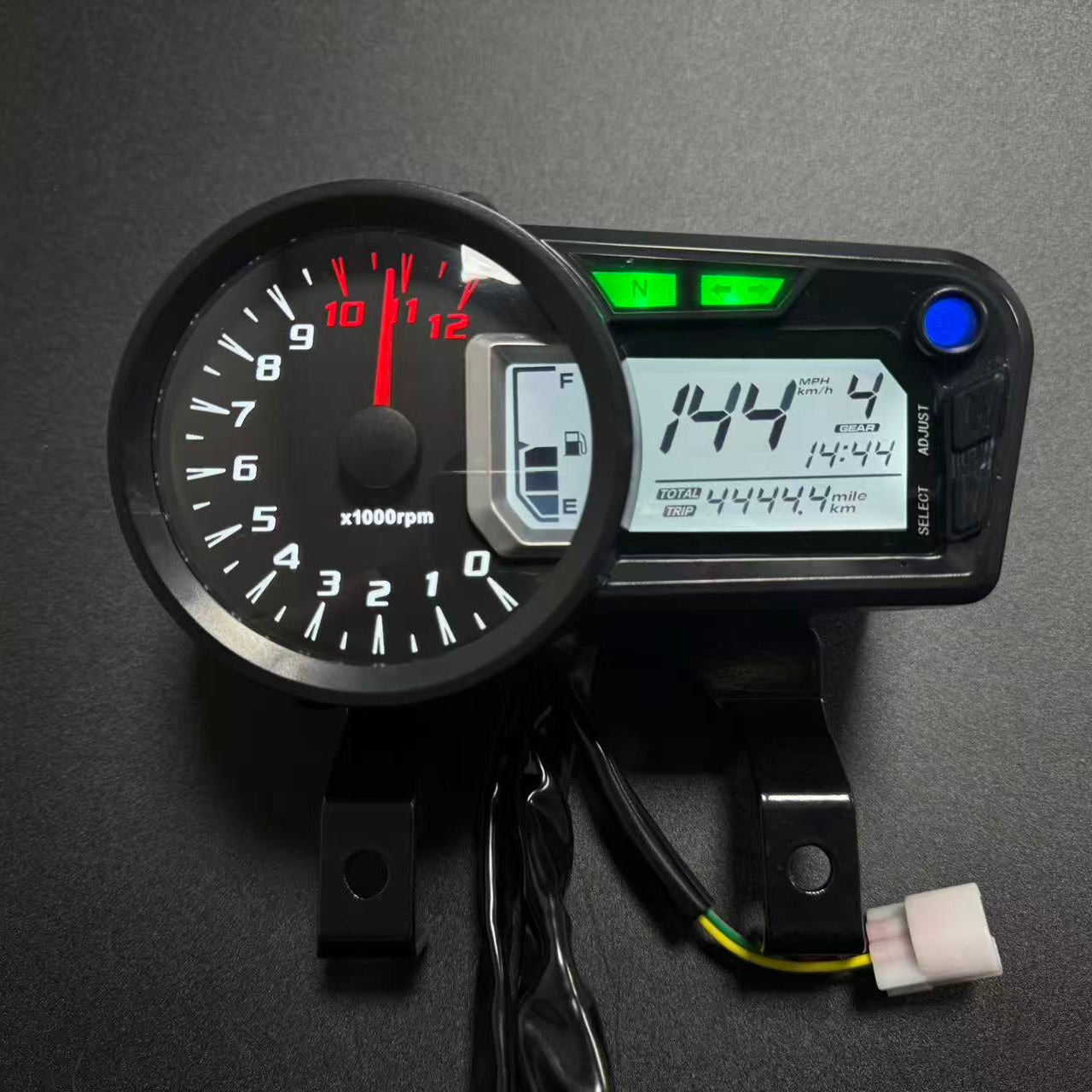 painel digital para moto velocímetro tacômetro para (Keeway RKV 125 200, Benelli VLX 150/Junak 125 S, Vento Tornado 300, Keeway 150 RK, Vento Tornado 250)