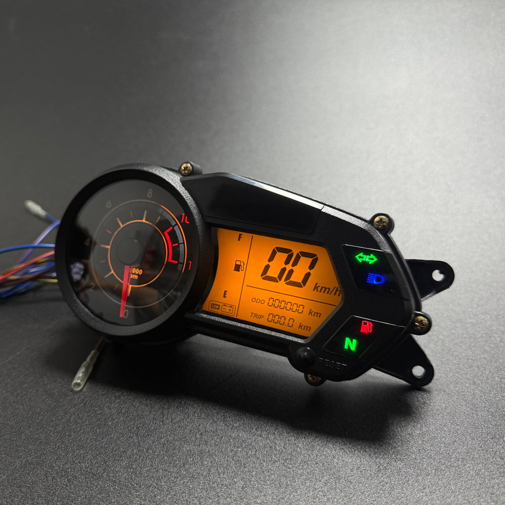 Painel digital para moto velocímetro tacômetro para (Bajaj Pulsar 135 LS Kawasaki Rouser 135LS Kawasaki Rouser NS125Fi)
