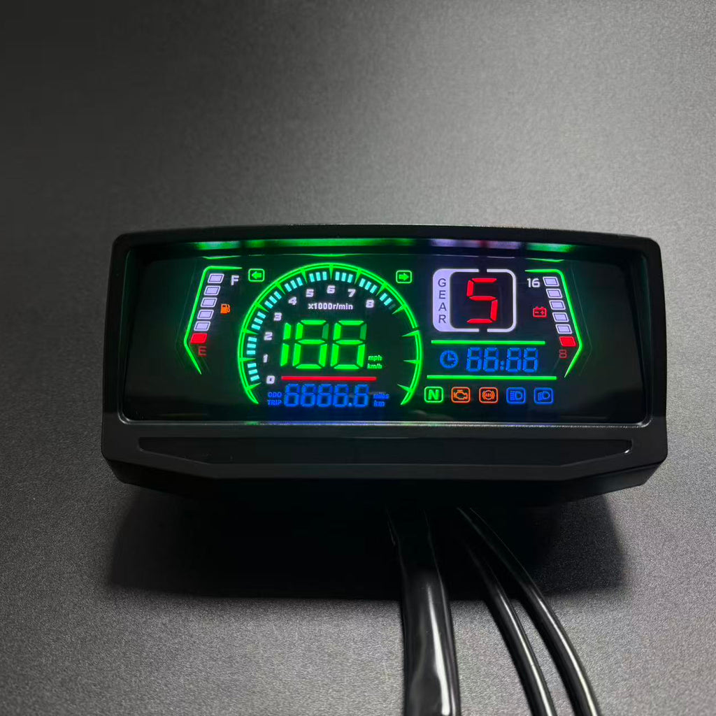 painel digital para moto velocímetro tacômetro para (Wuyang-Honda WY 125, GL PRO125, Keeway Horse 150 150cc, Honda CGL 125, Wanxin WY 150, Honda GL PRO, Honda GL MAX, ZS150-6, Lifan LF150, HONDA NL125, Velorex VX 125S, WX150-A 150)