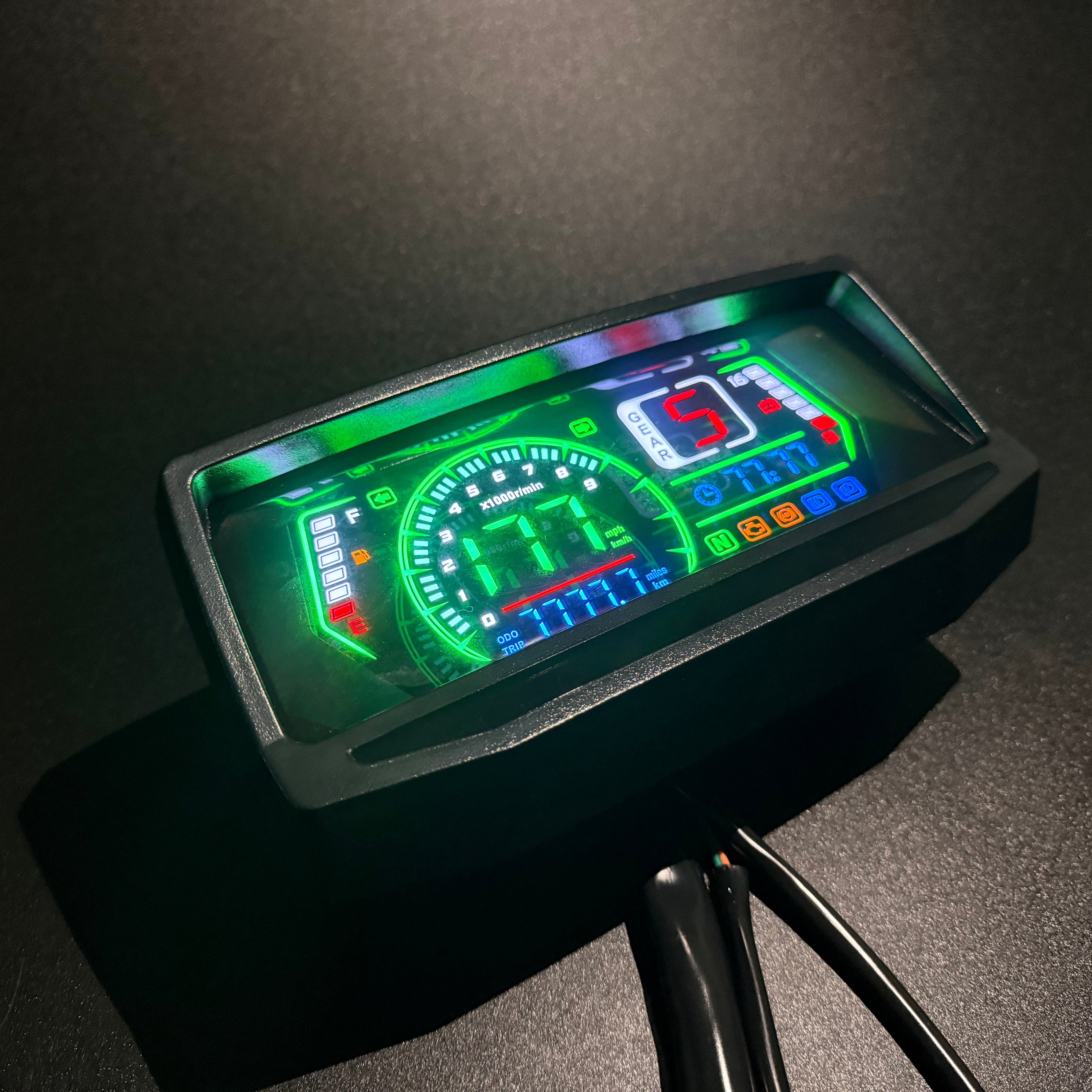 painel digital para moto velocímetro tacômetro para (Wuyang-Honda WY 125, GL PRO125, Keeway Horse 150 150cc, Honda CGL 125, Wanxin WY 150, Honda GL PRO, Honda GL MAX, ZS150-6, Lifan LF150, HONDA NL125, Velorex VX 125S, WX150-A 150)