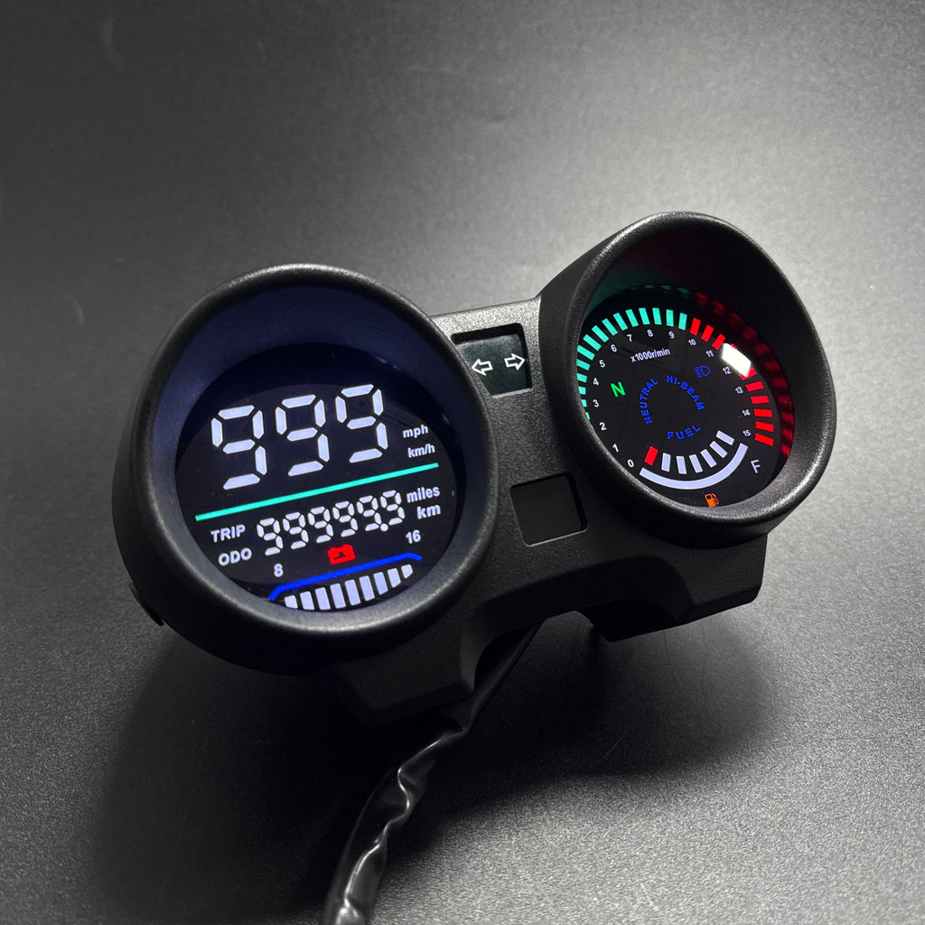 Painel digital de velocímetro e tacômetro para moto (Honda CG 150 Titan CG 150 Fan ESI)