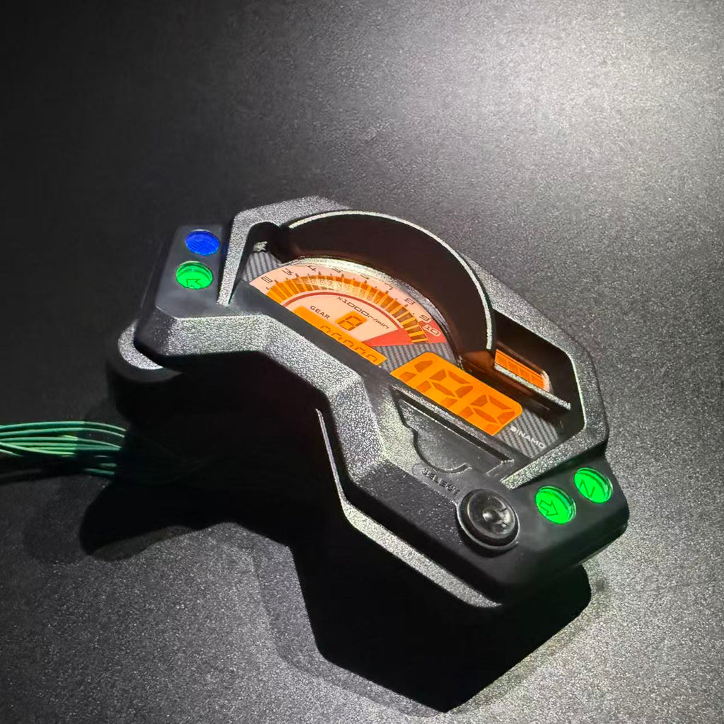 Painel digital para moto com velocímetro e tacômetro para (Yamaha FZ16, FZV1, Scooter Tryker Trike Gas 200cc, Romet RXC 125, Yamaha Fazer 150)