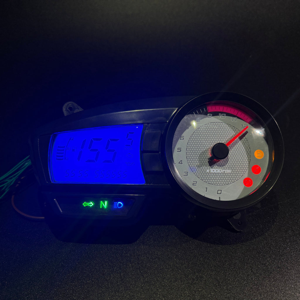 Painel digital para moto velocímetro tacômetro para (TVS Apache RTR 160, TVS Apache RTR 180)