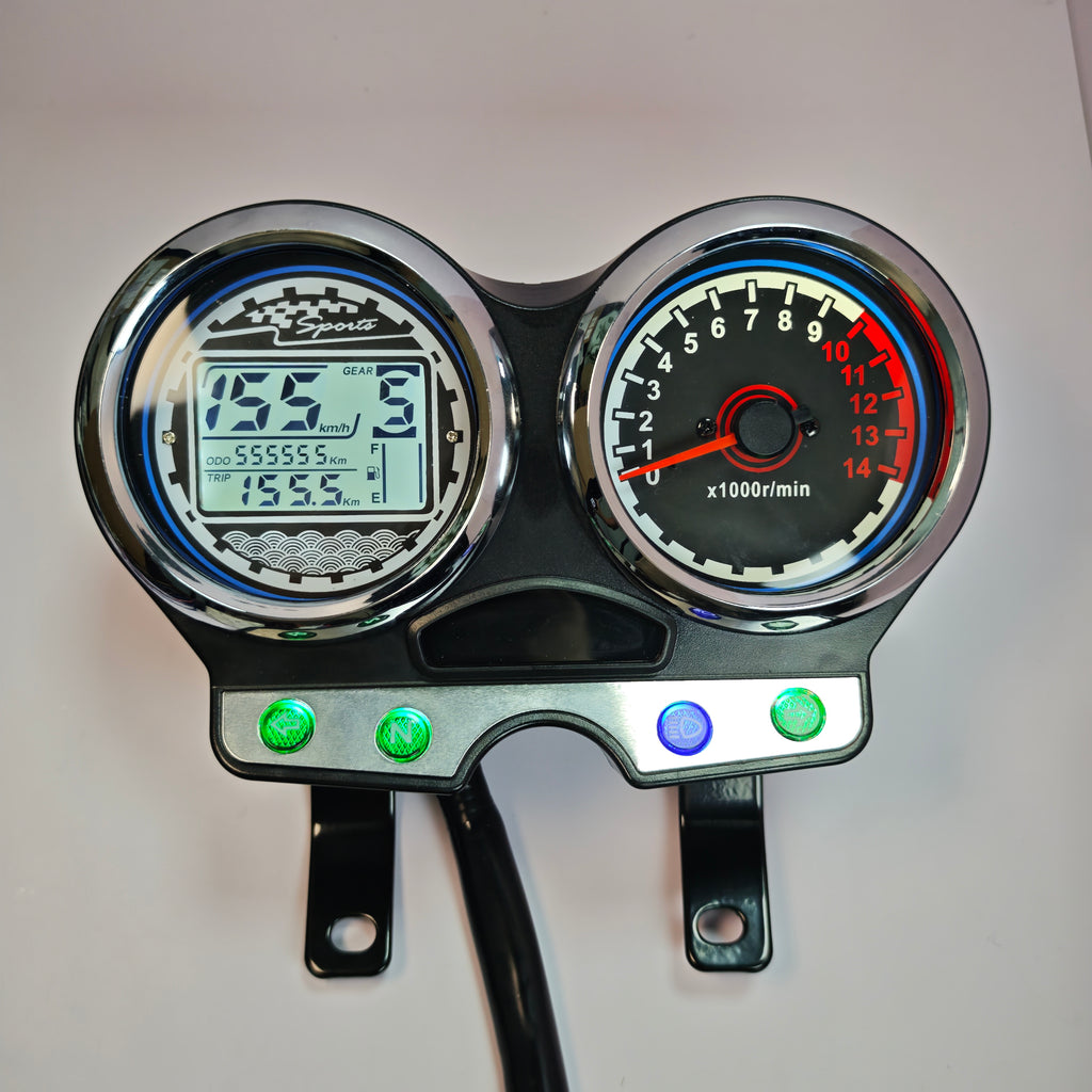Painel digital para moto velocímetro tacômetro para (Suzuki Yes 125, Suzuki En125 En150 Gs125, Suzuki Thunder 125, Suzuki Gsr 150i, Suzuki En125-2a, Suzuki RGS 150i)