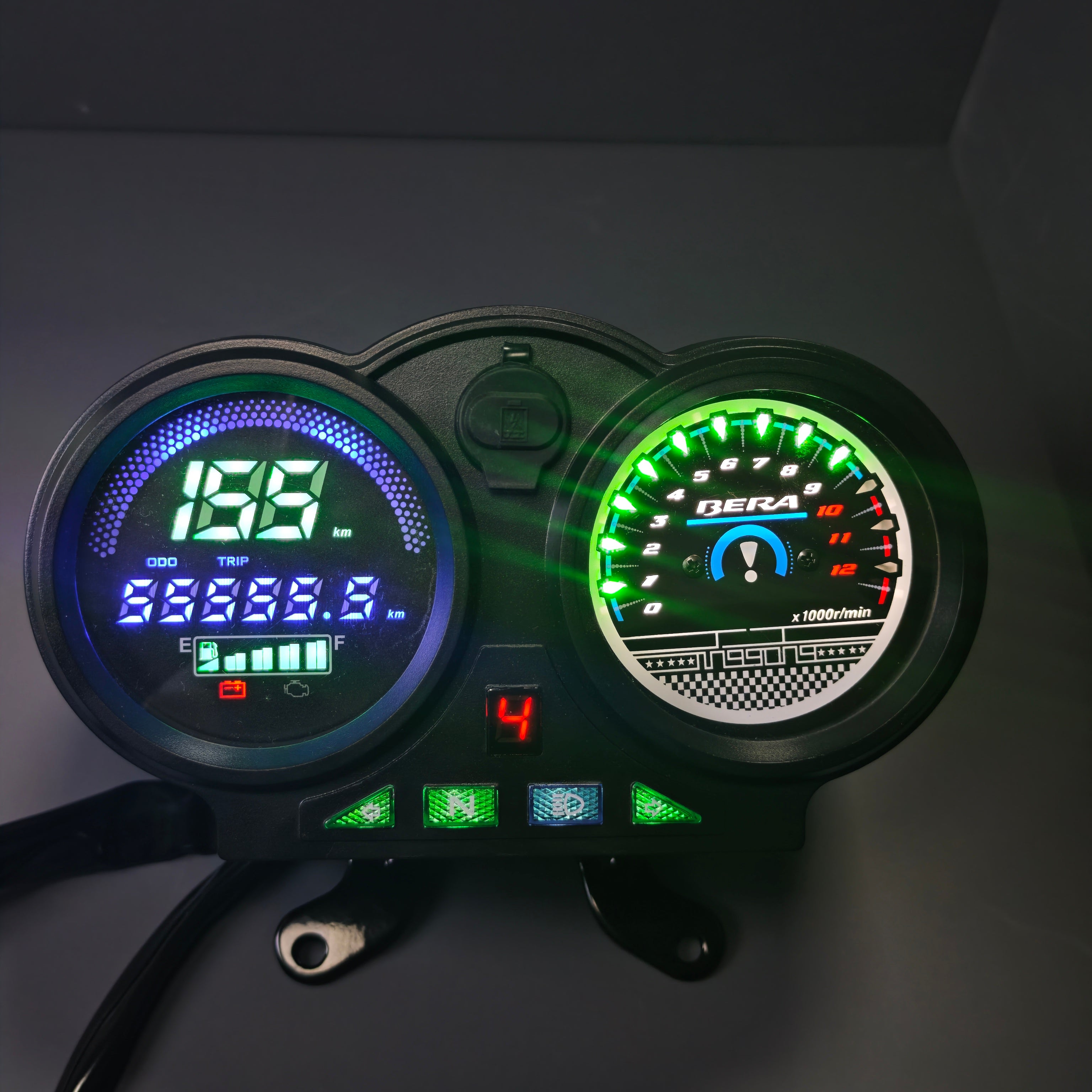 Painel digital para moto velocímetro tacômetro (Bera sbr150)