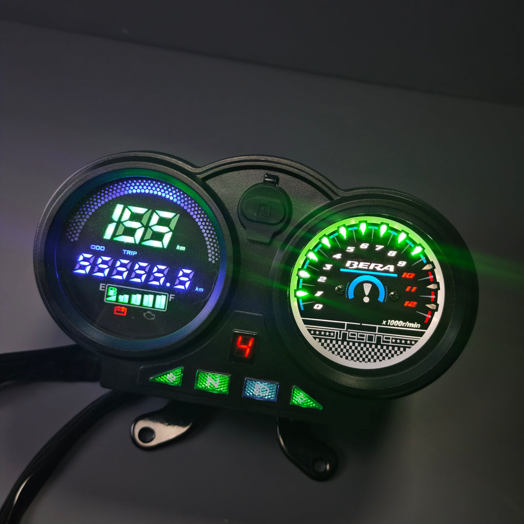 Painel digital para moto velocímetro tacômetro (Bera sbr150)