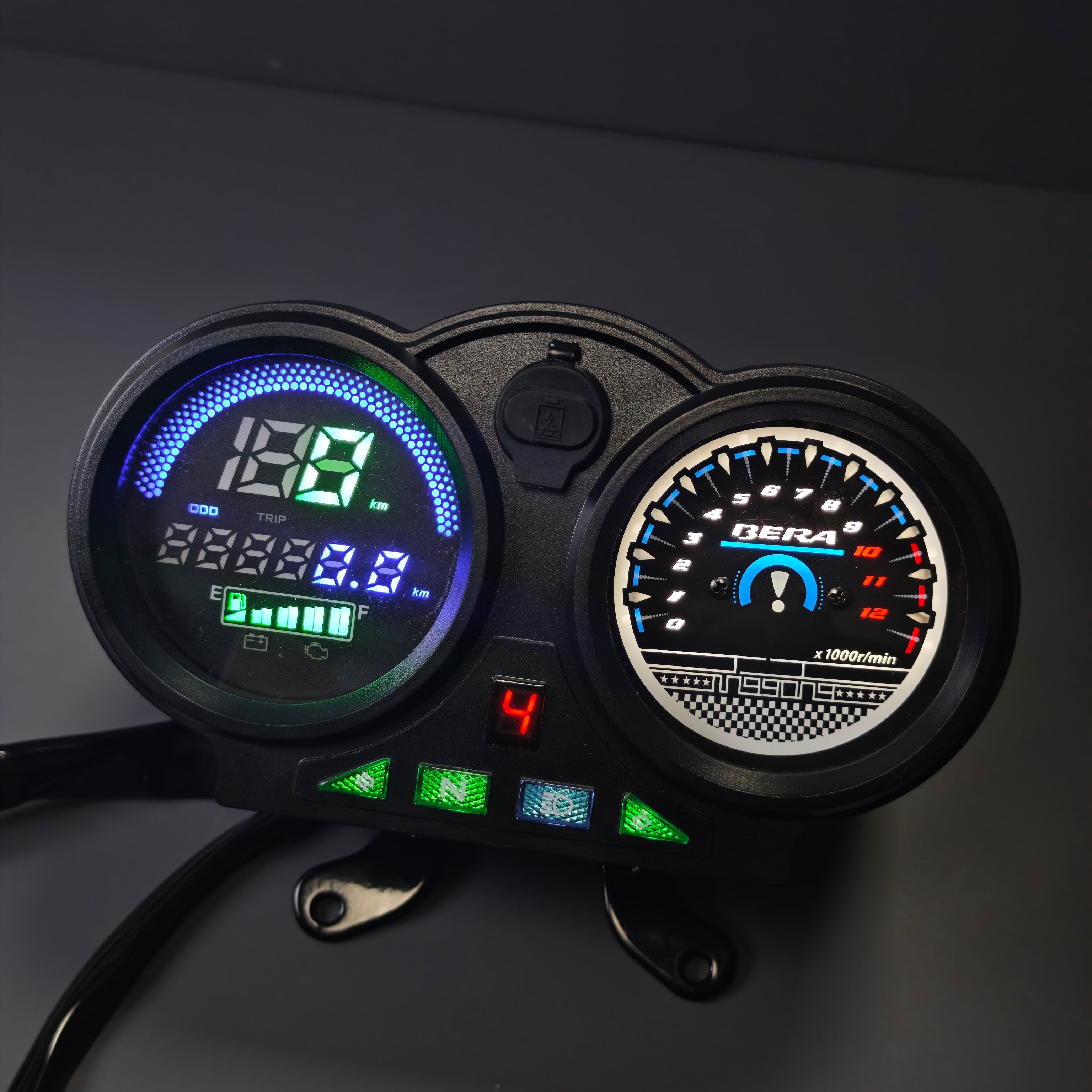Painel digital para moto velocímetro tacômetro (Bera sbr150)