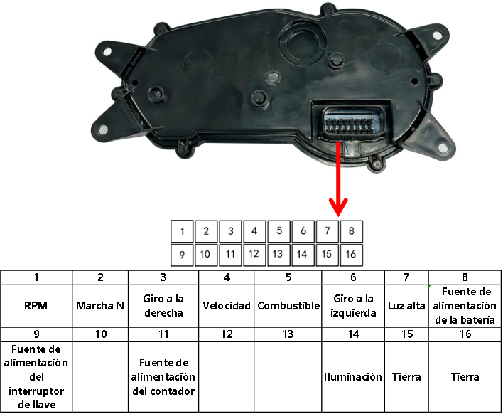 Painel digital para moto velocímetro tacômetro para (Bajaj Pulsar 135 LS Kawasaki Rouser 135LS Kawasaki Rouser NS125Fi)