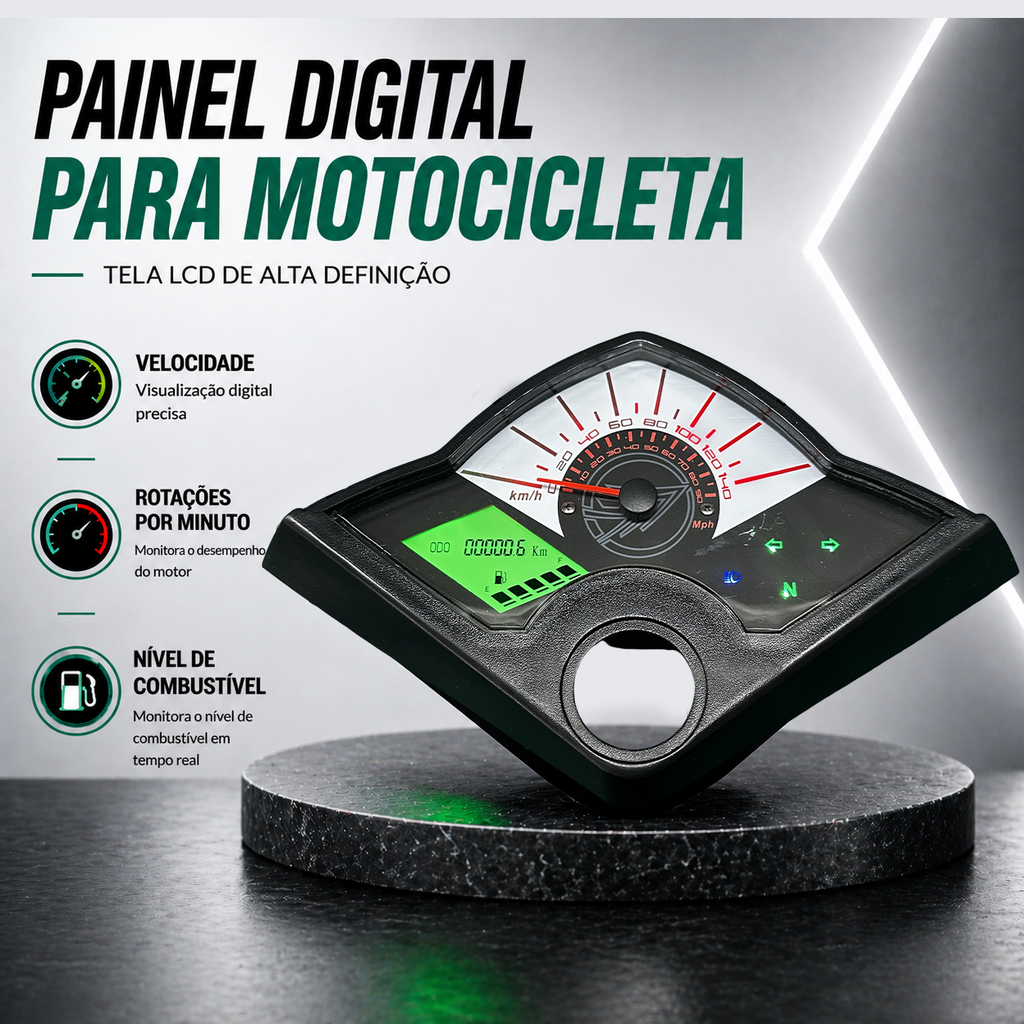 Painel digital para moto velocímetro tacômetro para (KEEWAY TX200, Keeway TXM 125 150 200, Keeway TX 125 200)