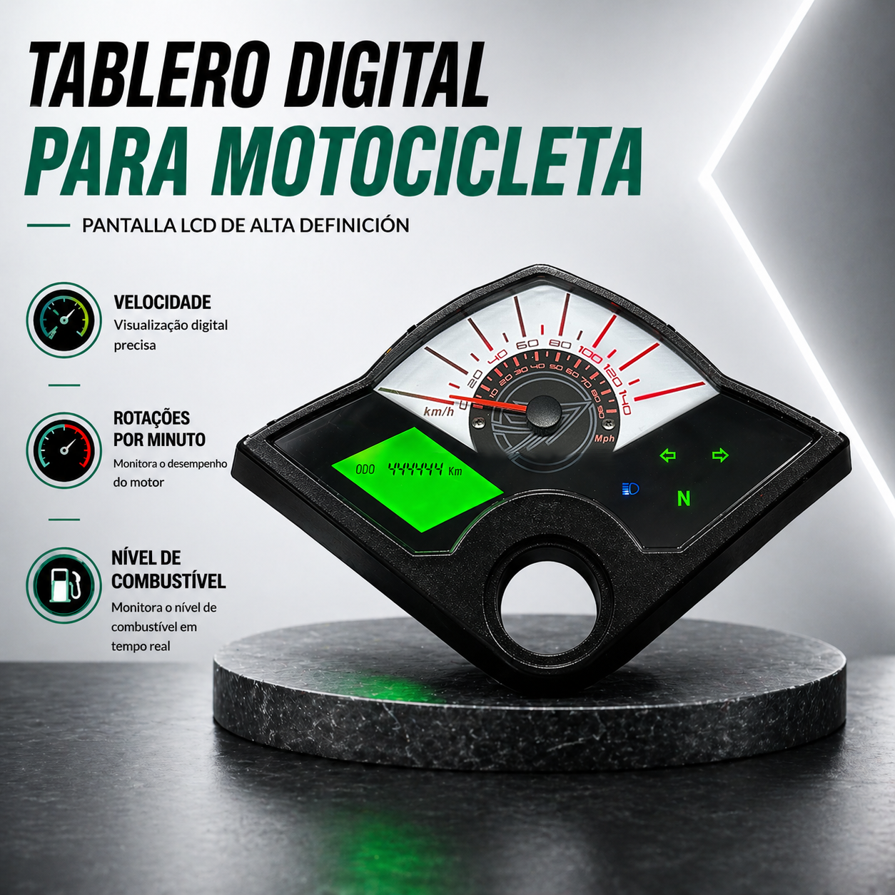 Painel digital para moto velocímetro tacômetro para (KEEWAY TX200, Keeway TXM 125 150 200, Keeway TX 125 200)