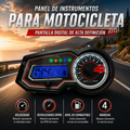 Painel digital para moto velocímetro tacômetro para (Vento Lithium 190 cc, Lithium 150, Hornet GT 200, Mondial 180 Z ONE S 2014-2019, Lexmoto zsx 125cc, Wanxin Rebel 200 2022, Ryuka RK200, FREEDOM F51, Painel NEXUS 150CG, Akt Ttr 180)