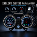 Painel digital para moto velocímetro tacômetro para (GN125, CM125, Italika Dt 125, Italika Ft 150, Suzuki GN 125, Italika Rc200, Ek Express 2024, Super Gato 150, CG 250, NOVO TAURO 200cc, VENTO Ryder 150, Kenton GL 200)