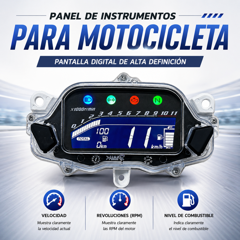 Painel digital para moto velocímetro tacômetro para (Honda CG Titan 160 Fan 2015-2024)