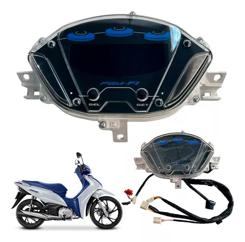 Painel digital para moto velocímetro tacômetro para (Honda BIZ 125 EX 2018-2024)
