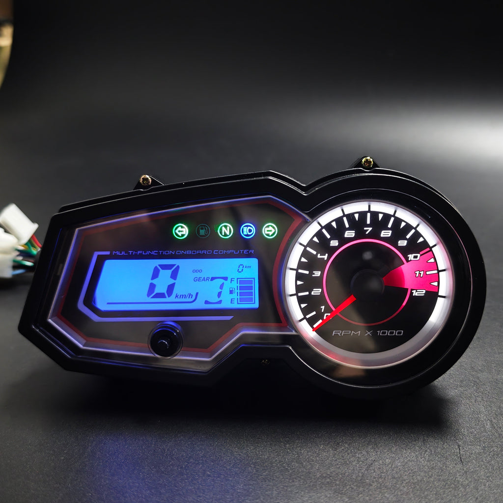 Painel digital para moto velocímetro tacômetro para (Vento Lithium 190 cc, Lithium 150, Hornet GT 200, Mondial 180 Z ONE S 2014-2019, Lexmoto zsx 125cc, Wanxin Rebel 200 2022, Ryuka RK200, FREEDOM F51, Painel NEXUS 150CG, Akt Ttr 180)