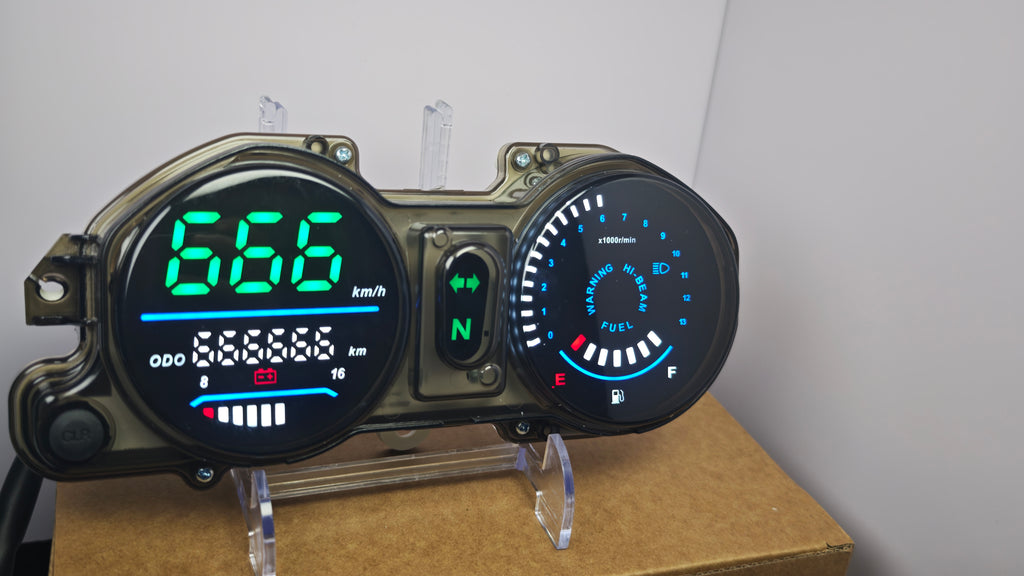 Painel digital universal para moto velocímetro tacômetro para (Titan 150 ESD 2009 CG Titan 150 painel Honda Titan Mix 150)