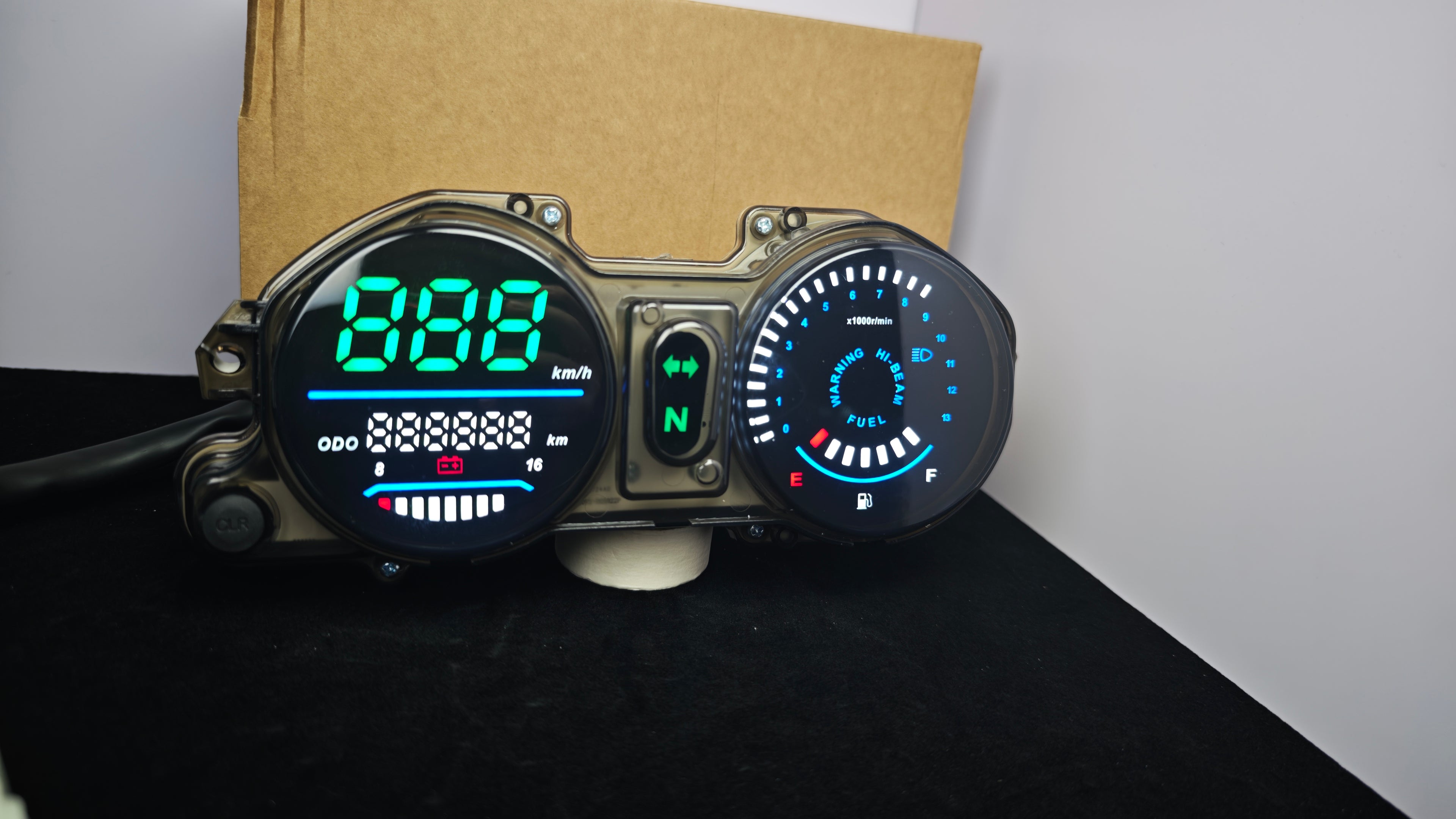 Painel digital universal para moto velocímetro tacômetro para (Titan 150 ESD 2009 CG Titan 150 painel Honda Titan Mix 150)
