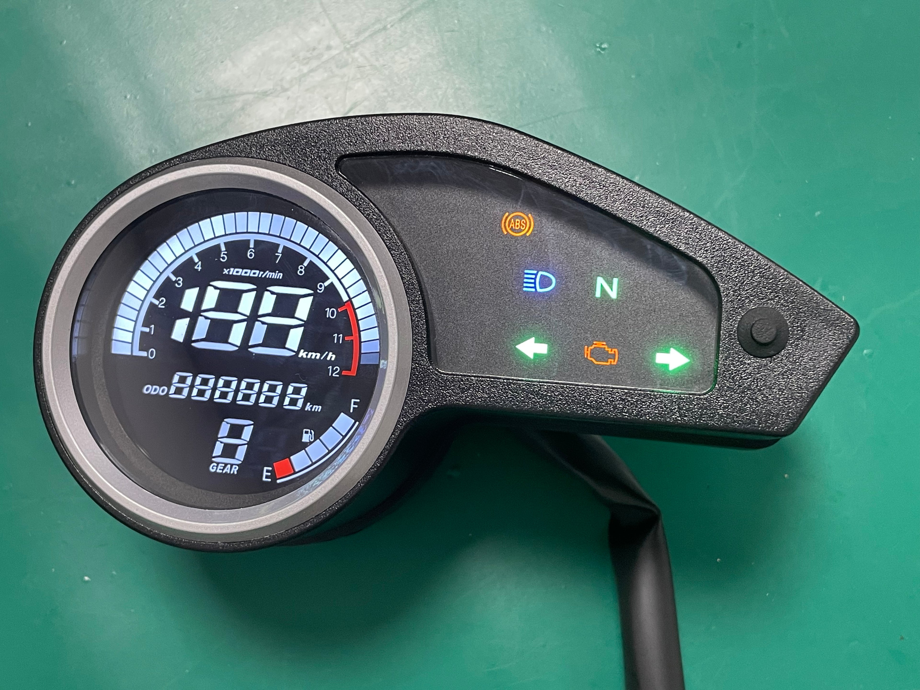 Painel digital universal para moto velocímetro tacômetro para (Honda NXR 150, Italika DM250X, Victory MRX 125, Vento Crossmax 200 Bros, Honda XR 150, Italika DM200, Digital XL, XR, MRX Y, Zanella ZR 200)