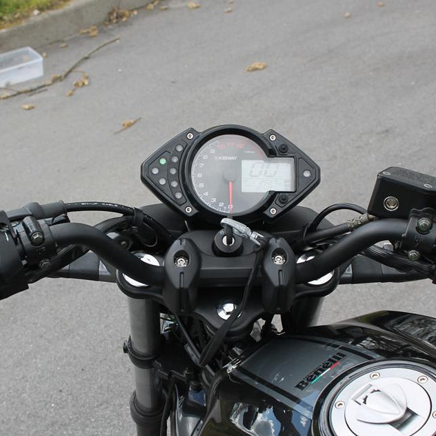 Painel digital para moto velocímetro tacômetro para (Keeway RKS 100cc 2v, RKS 125, Benelli VLM 150, Vigorey VLR 200, Keeway RSK 150, Keeway RKS 150 GS post)