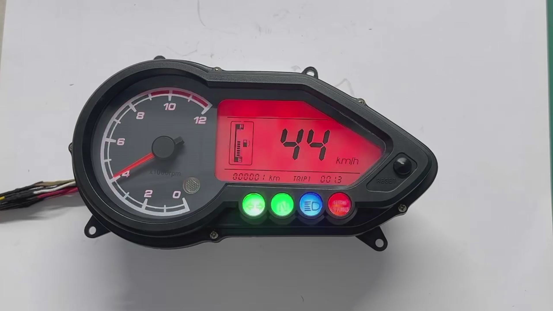 Painel digital para moto velocímetro tacômetro para (BAJAJ Pulsar 125 150 180 200 220NS)